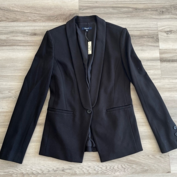 Madewell Jackets & Blazers - NWT Madewell Black Blazer Size 6